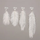 luminaire suspendu luxe plume d'autruche led style nordique