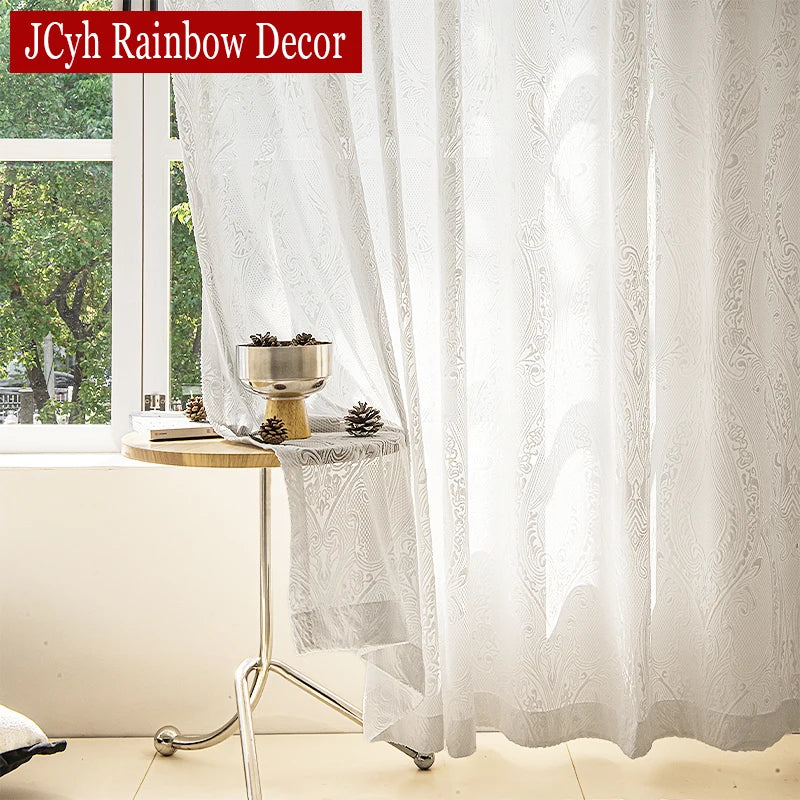 Voilage rideau moderne pour chambre salon separation piece - vue 3 sur 7