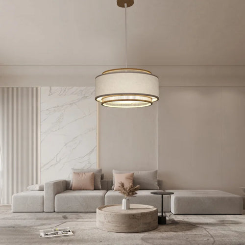 lustre en bambou style japonais pour intérieur zen - vue 2 sur 12