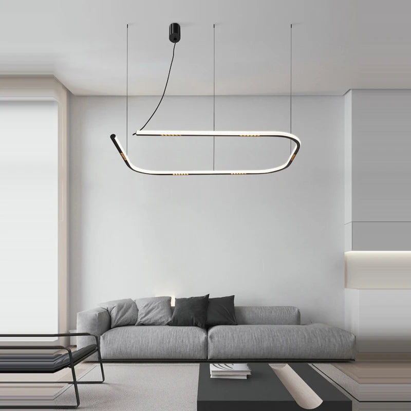 lustre rond à capteur mains et intensité variable - vue 5 sur 11