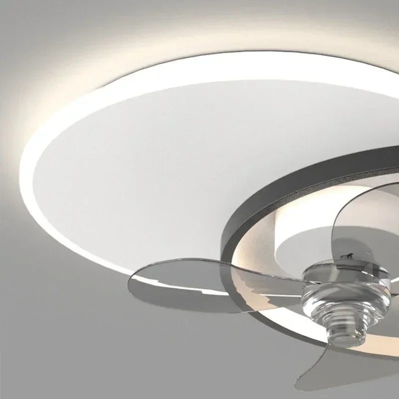 plafonnier ventilateur avec lumière à distance pour intérieur - vue 5 sur 7
