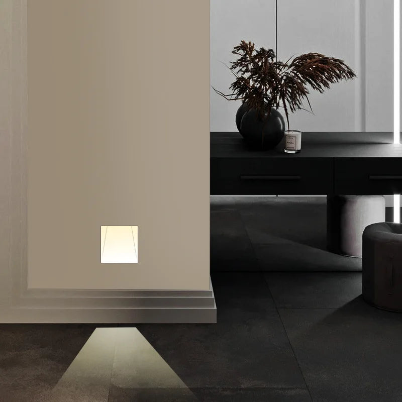 applique murale moderne encastrée pour éclairage décoratif intérieur - vue 10 sur 11