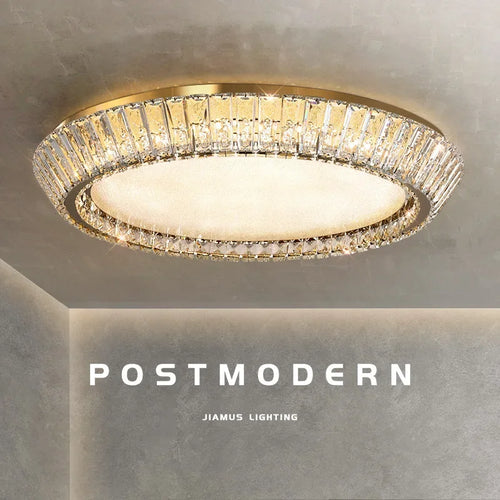 plafonnier en cristal de luxe pour décoration intérieure élégante - vue 3 sur 10