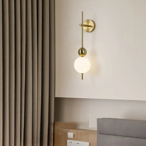 applique murale led créative en forme de boule décorative pour la maison - vue 5 sur 10