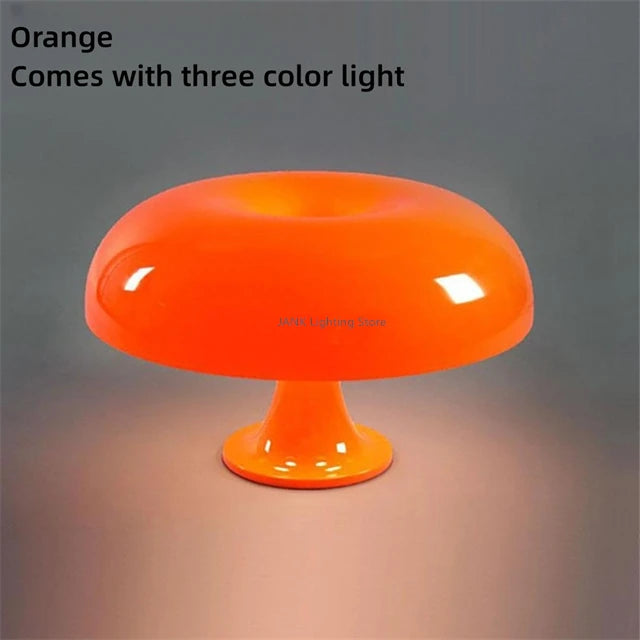 lampe à poser led design champignon style minimaliste pour décoration