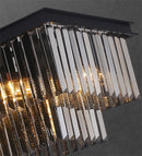 lustre moderne en cristal pour un éclairage élégant intérieur