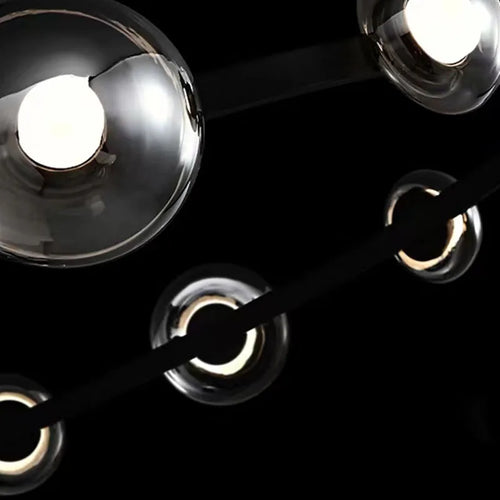 suspension en verre pour éclairage moderne et élégant - vue 5 sur 13