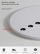plafonnier led rond minimaliste à intensité réglable pour intérieur