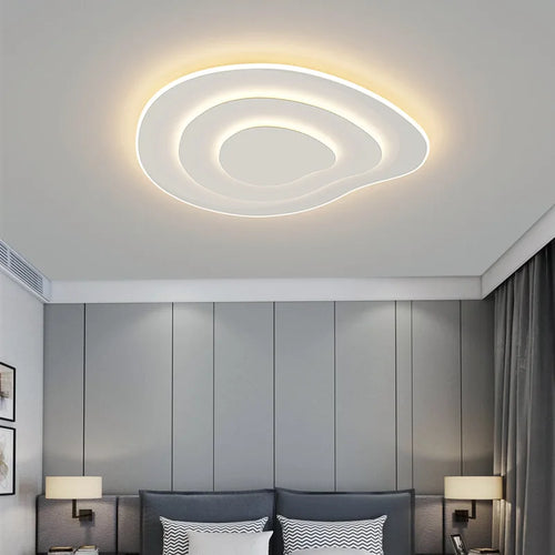 plafonnier moderne à leds pour intérieur cuisine et restaurant - vue 5 sur 12