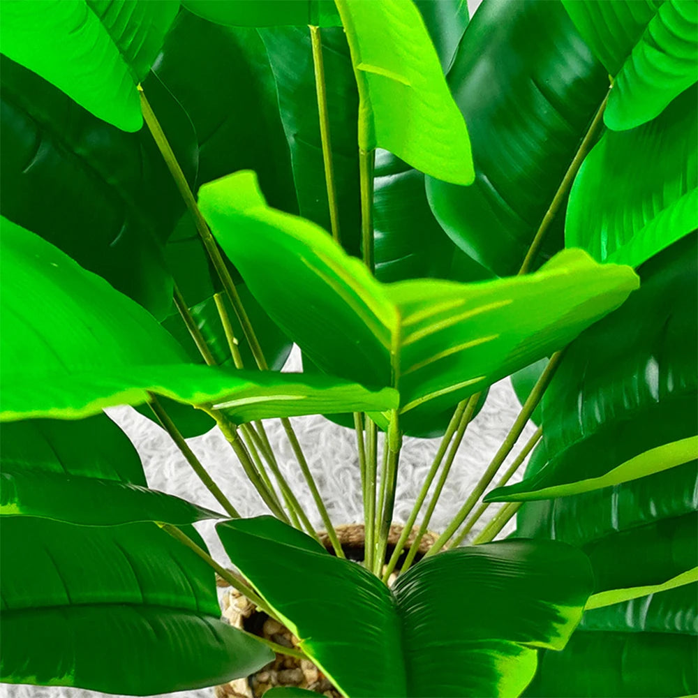 grande plante artificielle banane pour décoration intérieure et extérieure - vue 4 sur 9