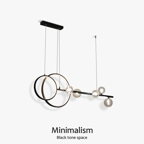 suspension à led au design minimaliste moderne pour intérieur - vue 8 sur 8