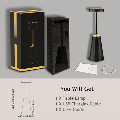 Lampe de Table tactile sans fil - vue 5 sur 8