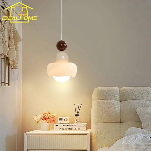 suspension design moderne en résine et verre pour intérieur enfant - vue 2 sur 9