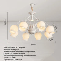 2023 Modern Green Hanging Ceiling Lamp LED Creative Aromatherapy Candle Design Pendant Chandelier Light For Home Bedroom