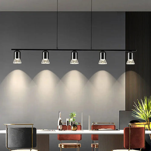 suspension led au design moderne et épuré pour intérieur original - vue 2 sur 10
