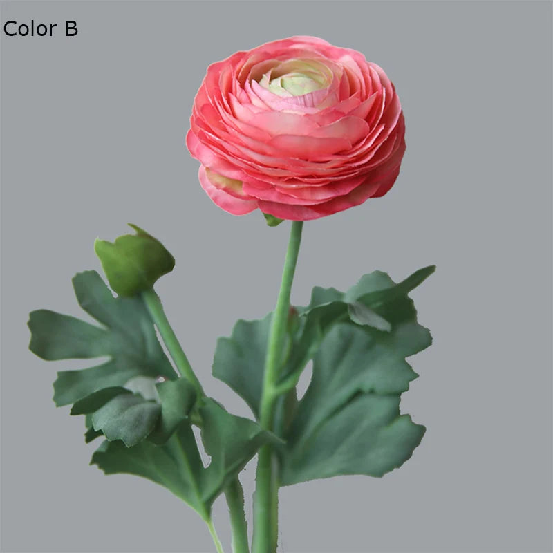 têtes de bouton d'or fleurs artificielles en soie décoration mariage - vue 8 sur 10