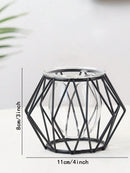 arrangement de fleurs transparent pour décoration intérieure avec plantes d'eau