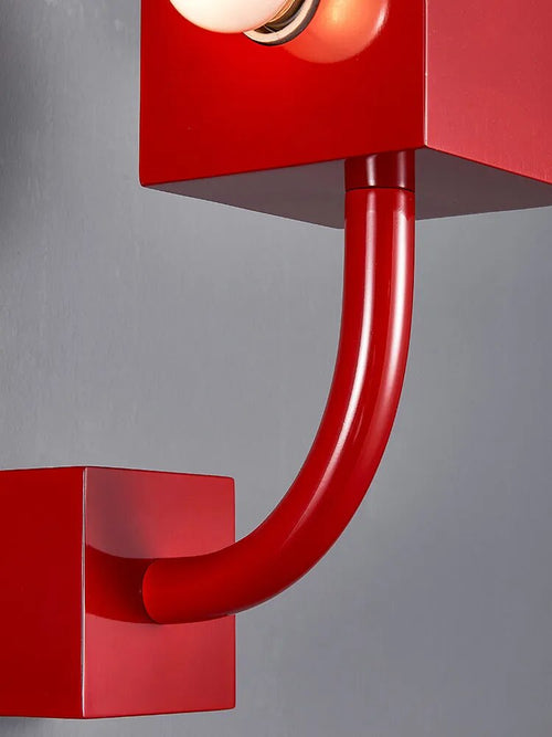 Applique murale design Art Créatif Rouge - vue 6 sur 7