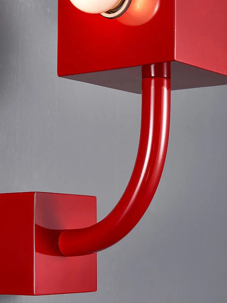 Applique murale design Art Créatif Rouge - vue 5 sur 7