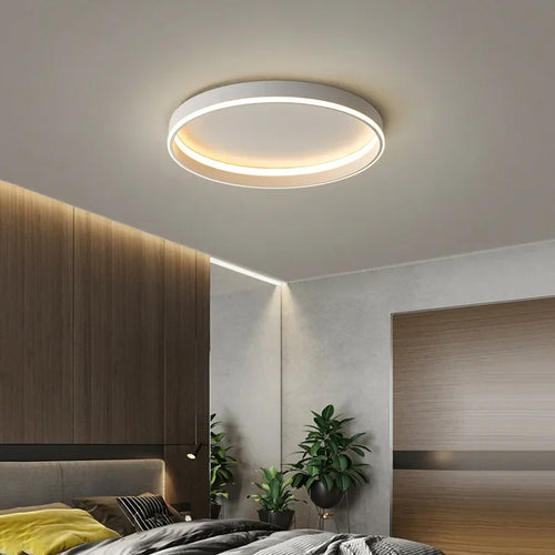 Plafonnier led ronde nordique pour intérieur - vue 4 sur 12