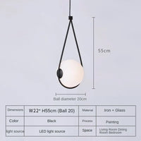 lustre créatif design minimaliste pour intérieur moderne