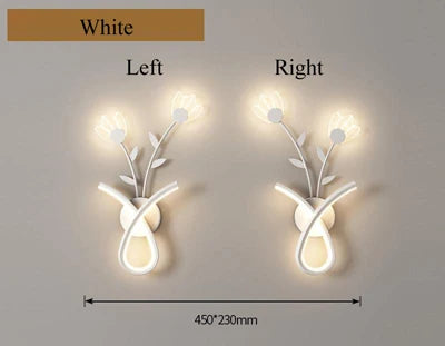 applique murale led style nordique lumière créative design moderne - vue 8 sur 12