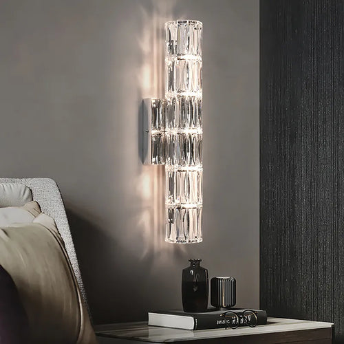 Applique murale luxe cristal villa haut gamme - vue 3 sur 9