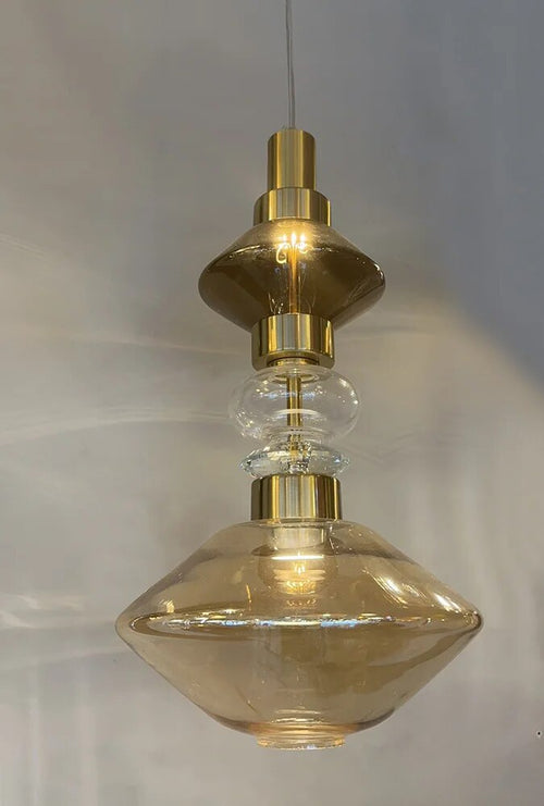 Suspension en verre de style européen et américain - vue 7 sur 11
