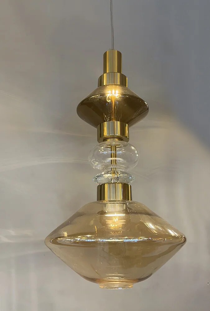 Suspension en verre de style européen et américain - vue 6 sur 11