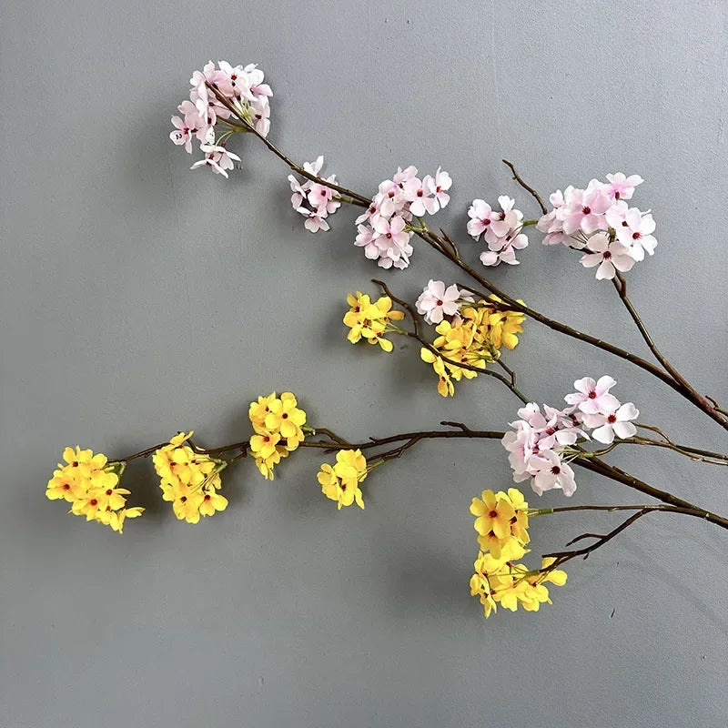 fleurs artificielles longues branches pour décoration intérieure élégante - vue 6 sur 12