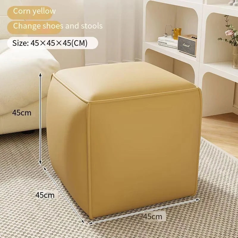 tabouret léger moderne pour entrée salon ou chambre - vue 10 sur 18