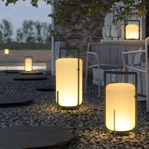 lumières solaires étanches pour jardin extérieur et terrasse de villa - vue 3 sur 11