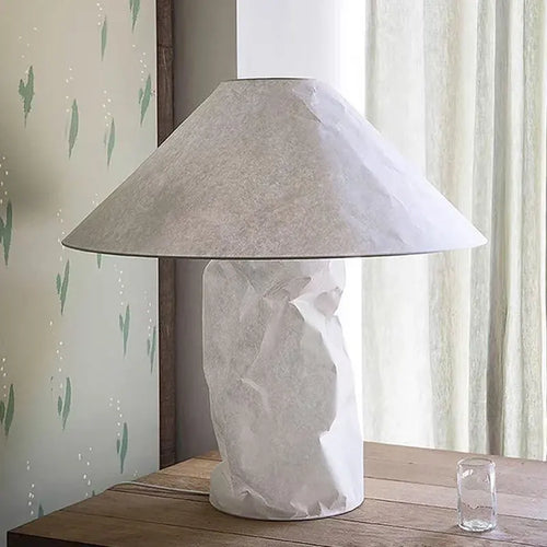 lampadaire led japonais en papier pour décoration maison - vue 2 sur 9