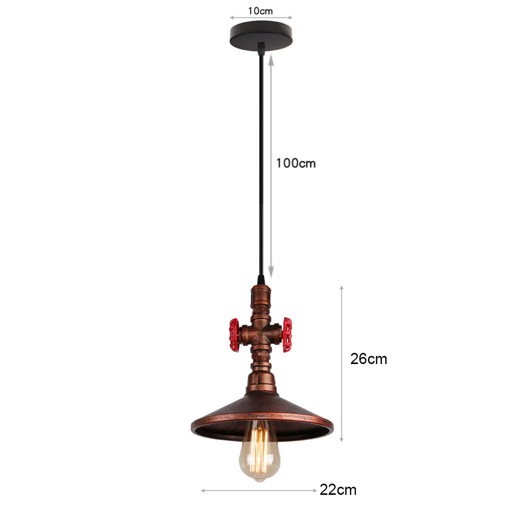 suspension rétro industrielle pour un éclairage vintage élégant - vue 21 sur 25
