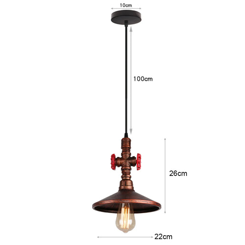 suspension rétro industrielle pour un éclairage vintage élégant - vue 21 sur 25