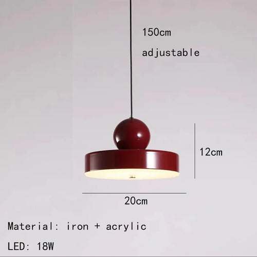 lustre moderne réglable cordon métallique pour intérieur design - vue 10 sur 24