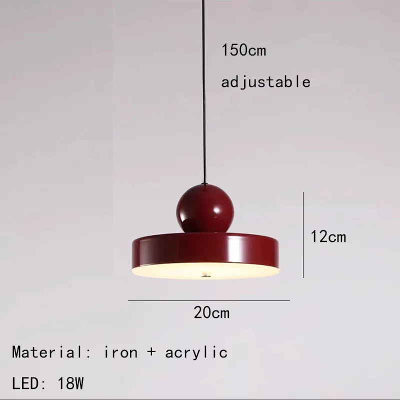 lustre moderne réglable cordon métallique pour intérieur design - vue 9 sur 24