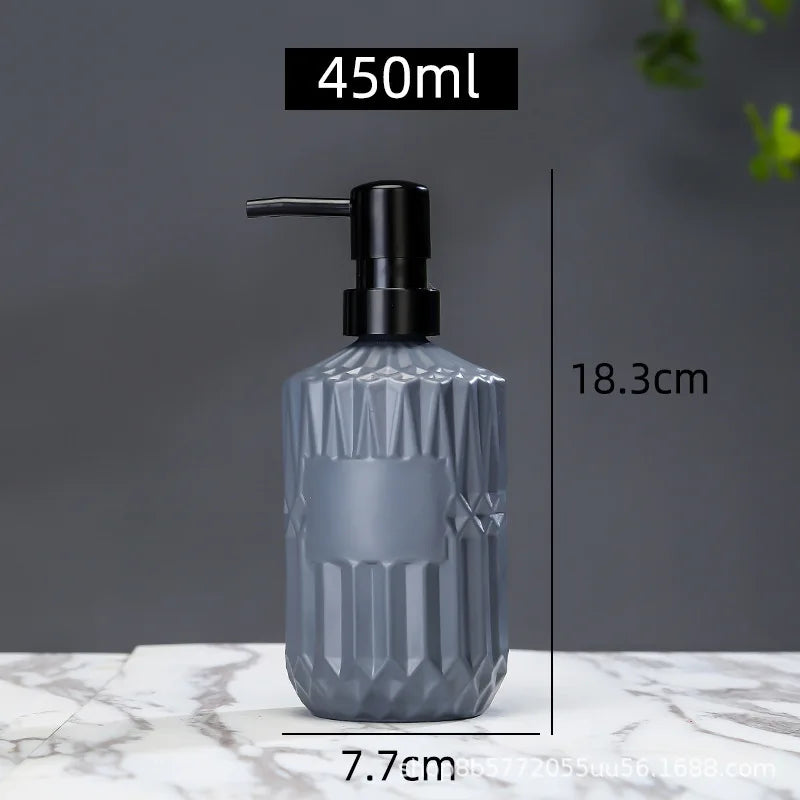 nouveau flacon en verre pour shampoing et désinfectant mains - vue 8 sur 20
