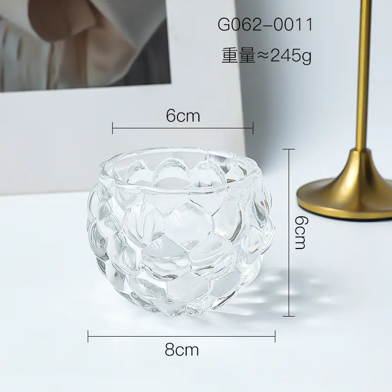 lampe citrouille sphérique en verre pour décorations artisanales - vue 7 sur 11