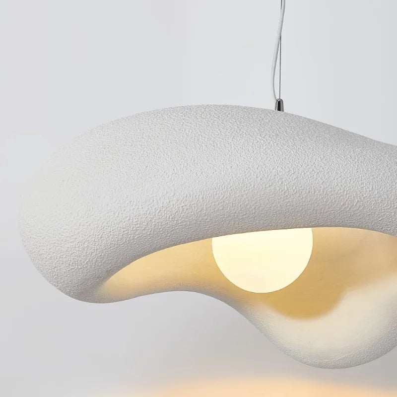 suspension LED wabi sabi style nordique - vue 5 sur 10
