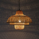 Suspension en Bambou tissage 26/30/50CM à LED