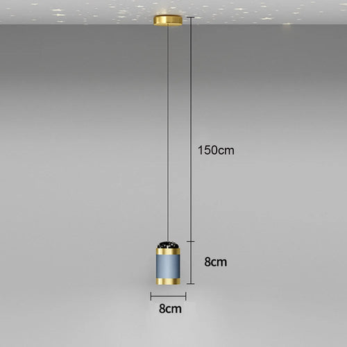 suspension moderne à projection d'étoiles pour décoration intérieure - vue 9 sur 8