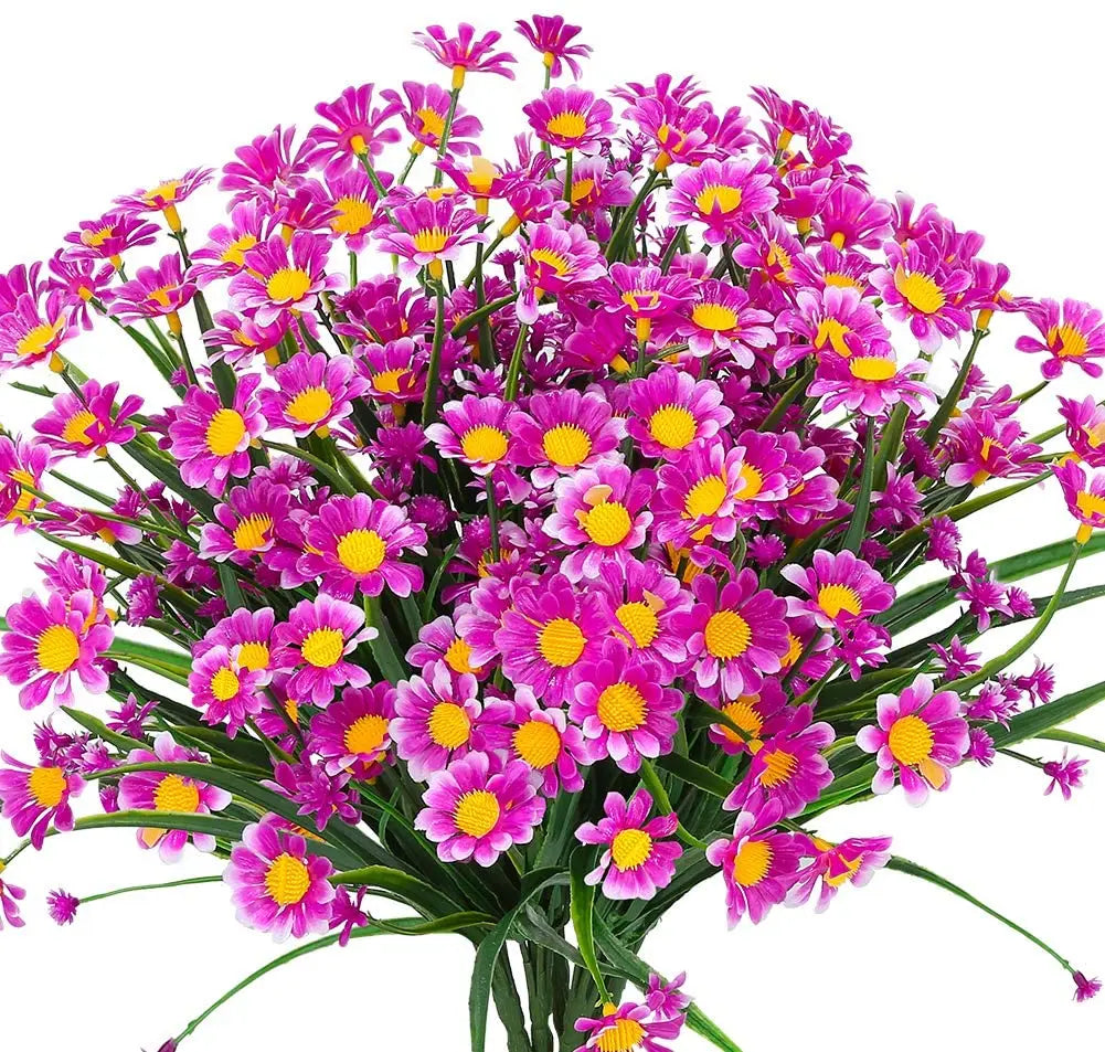 marguerites artificielles résistantes aux uv pour décoration extérieure et intérieure - vue 11 sur 12