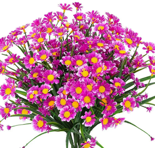 marguerites artificielles résistantes aux uv pour décoration extérieure et intérieure - vue 11 sur 12