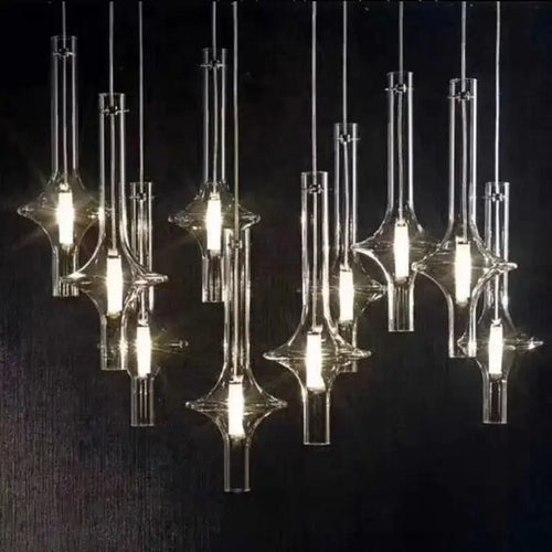 suspension en verre design nordique moderne pour décoration intérieure - vue 5 sur 10