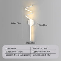 applique murale led moderne pour décoration intérieure élégante