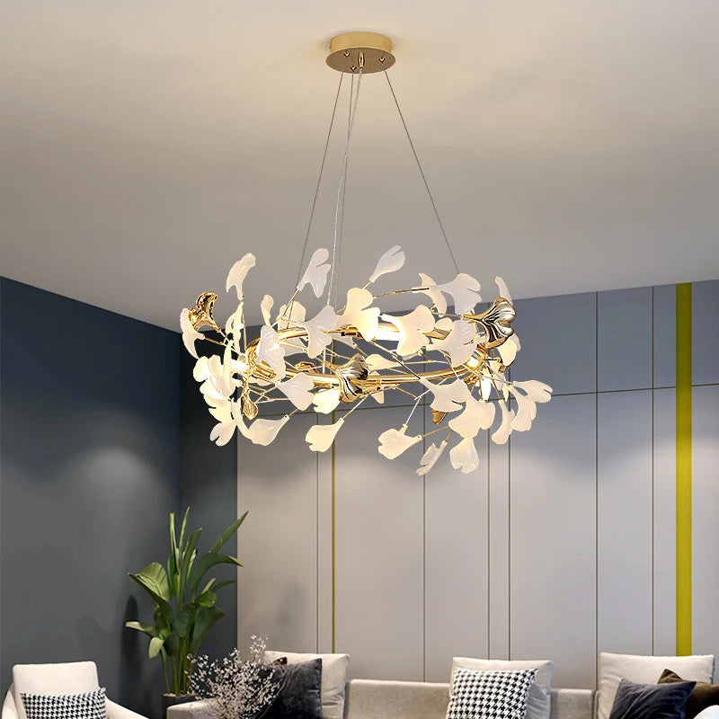 suspension nordique postmoderne décoration créative luxe  atmosphère unique - vue 3 sur 11