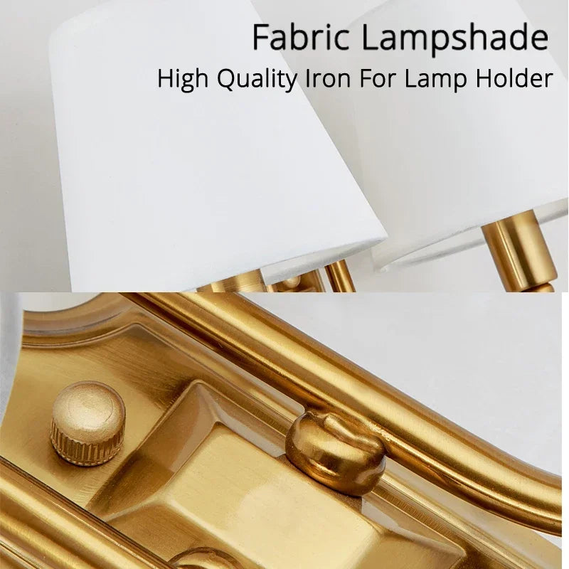 applique murale led simple style européen pour hôtel villa - vue 6 sur 15