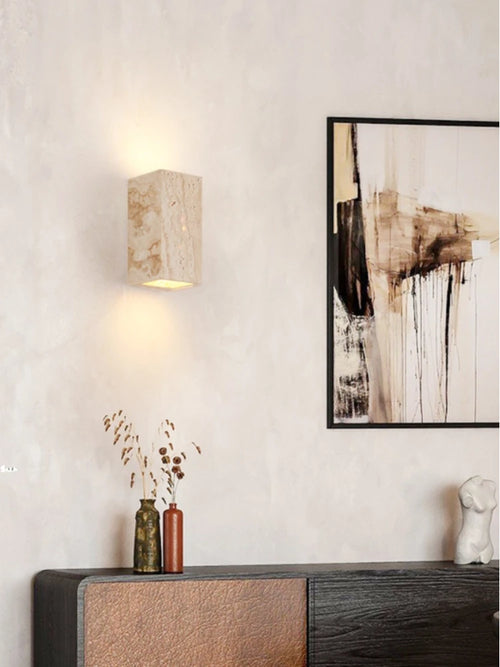 applique murale en pierre naturelle pour décoration intérieure - vue 3 sur 8