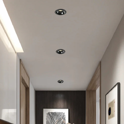 downlights led encastrés anti-éblouissement à intensité variable epistar puce cob - vue 5 sur 5